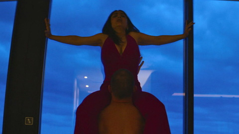 Pic: Salma Hayek in Magic Mike's Last Dance