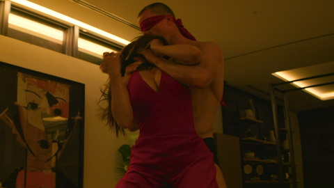 Pic: Salma Hayek in Magic Mike's Last Dance