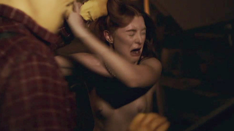 Pic: May Kelly in Winnie the Pooh: Blood and Honey