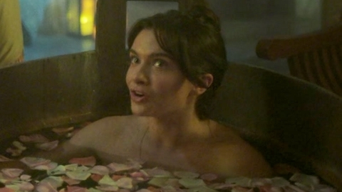 Pic: Katie Stevens in Fantasy Island
