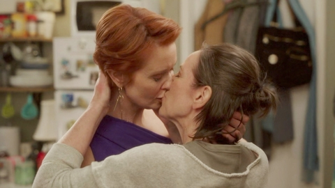 Pic: Miriam Shor in And Just Like That…
