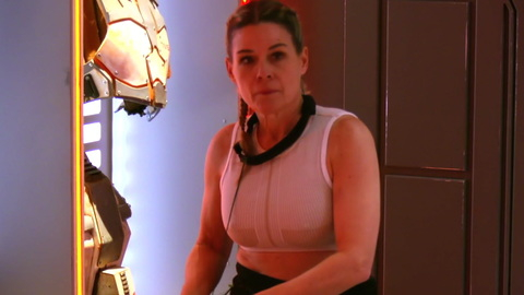 Pic: Cat Cora in Stars on Mars