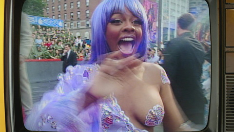 Pic: Lil' Kim in Ladies First: A Story of Women in Hip-Hop