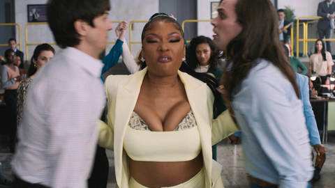 Pic: Megan Thee Stallion in Dicks: The Musical