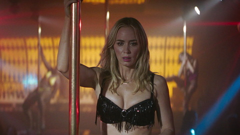 Pic: Emily Blunt in Pain Hustlers