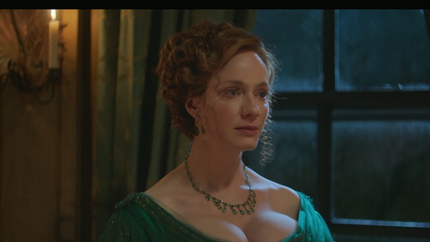 Pic: Christina Hendricks in The Buccaneers