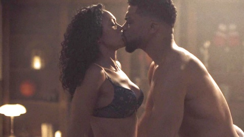 Pic: Mishael Morgan in Sworn Justice: Taken Before Christmas