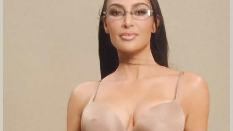 Pic: Kim Kardashian in Skims Commercial - Ultimate Nipple Bra