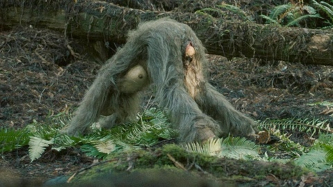 Pic: Riley Keough in Sasquatch Sunset