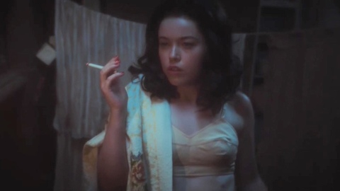 Pic: Max McKenna in While the Men are Away (2023)