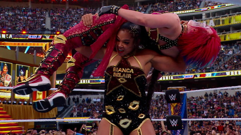 Pic: Bianca Blair in Love & WWE: Bianca & Montez