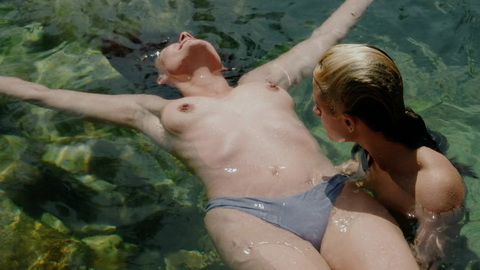 Pic: Lidia Veiga in Stroking an Animal