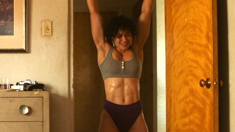 Pic: Katy O'Brian in Love Lies Bleeding