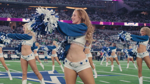 Pic: Claire Wolford in AMERICA'S SWEETHEARTS: Dallas Cowboys Cheerleaders