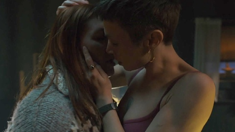 Pic: Dominique Provost-Chalkley in Wynonna Earp: Vengeance