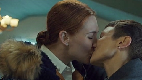 Pic: Katherine Barrell in Wynonna Earp: Vengeance