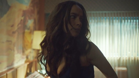 Pic: Melanie Scrofano in Wynonna Earp: Vengeance