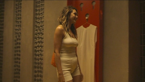 Pic: Elizabeth Olsen in The Assessment