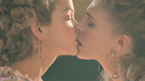 Pic: Emilia Schüle in Marie Antoinette