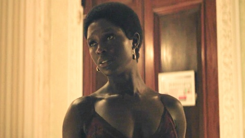 Pic: Jodie Turner-Smith in The Agency