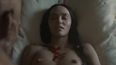 Pic: Lily-Rose Depp in Nosferatu