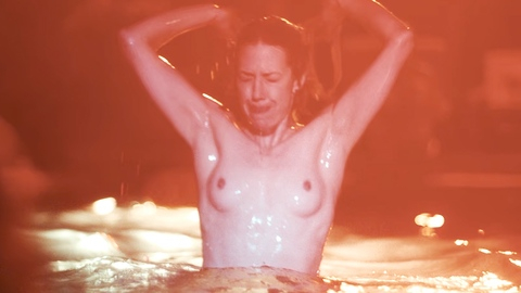 Pic: Carrie Coon in The White Lotus