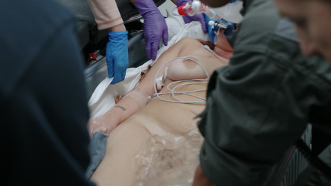 Pic: Fernanda Moya in The Pitt