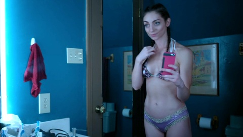 Pic: Melissa Saint-Amand in Haunting on Fraternity Row
