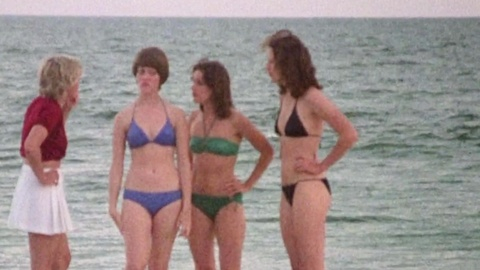 Pic: Lynn Hastings in Cheerleaders Beach Party