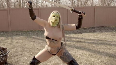 Pic: Stephanie Love in Babezilla vs. the Cyber Skanks: Rise of Mechababezilla