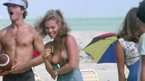 Pic: Cheri Southie in Cheerleaders Beach Party