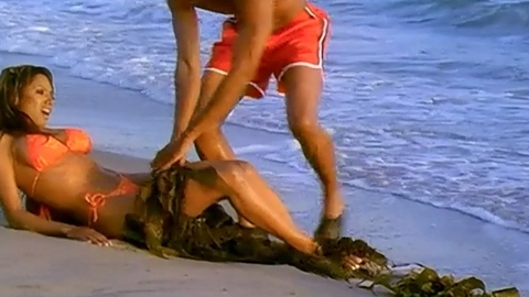 Pic: Traci Bingham in Malibooty