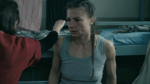 Pic: Monika Dawidziuk in The Convict