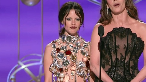 Pic: Jenna Ortega in The Emmy Awards