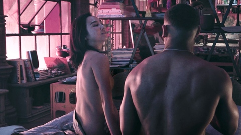 Pic: Greta Lee in The Morning Show