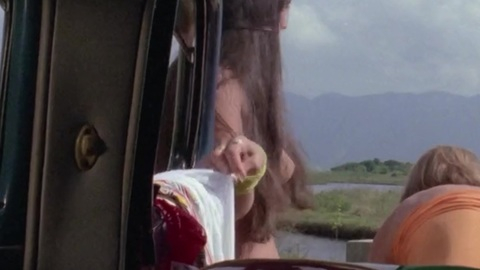 Pic: Maria Reis in Massacre in Dinosaur Valley (1985)