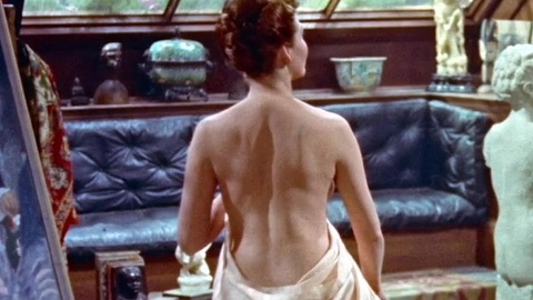 Pic: Hazel Court in The Man Who Could Cheat Death