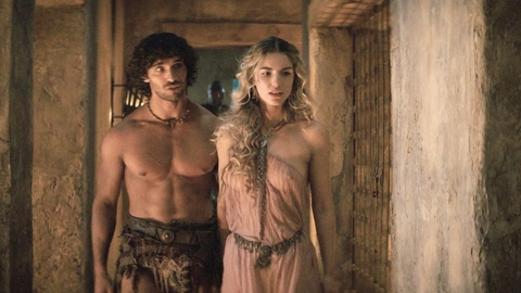 Pic: Eden Hart in Spartacus: House of Ashur