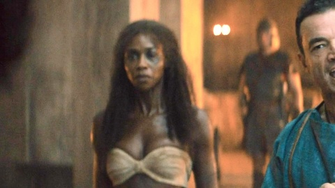 Pic: Tenika Davis in Spartacus: House of Ashur