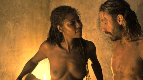 Pic: Tenika Davis in Spartacus: House of Ashur
