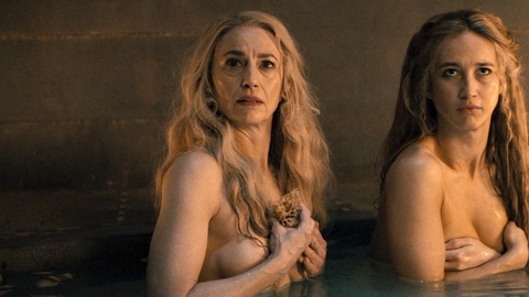 Pic: Claudia Black in Spartacus: House of Ashur (2025)