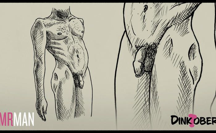 Dinktober 2025 Day 2: Guess The Celebrity Cock In Our Original Drawing!