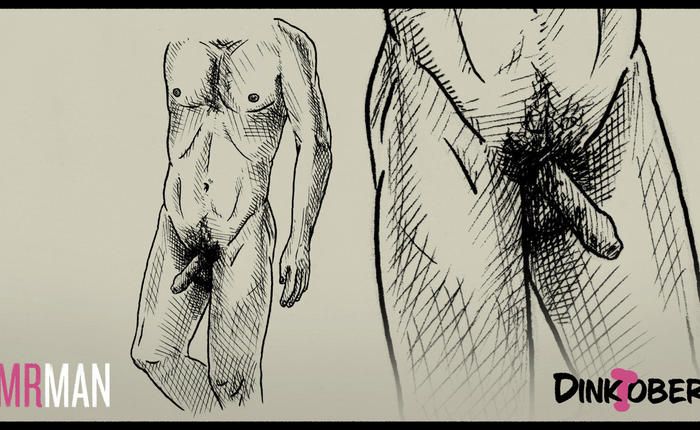 Dinktober 2025 Day 3: Guess The Celebrity Cock In Our Original Drawing!