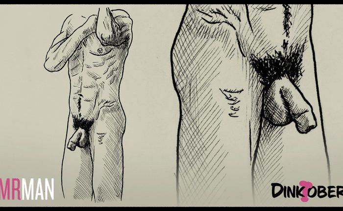 Dinktober 2025 Day 9: Guess The Celebrity Cock In Our Original Drawing!