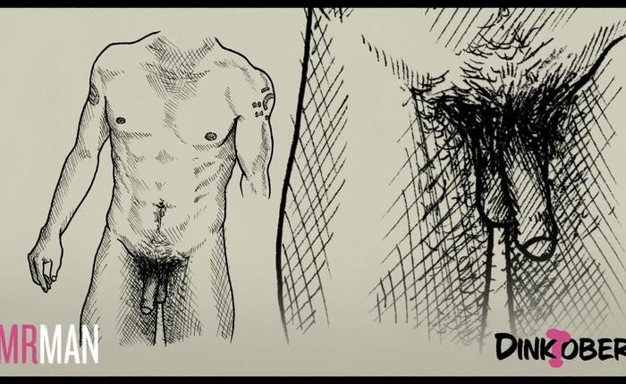 Dinktober 2025 Day 17: Guess The Celebrity Cock In Our Original Drawing!