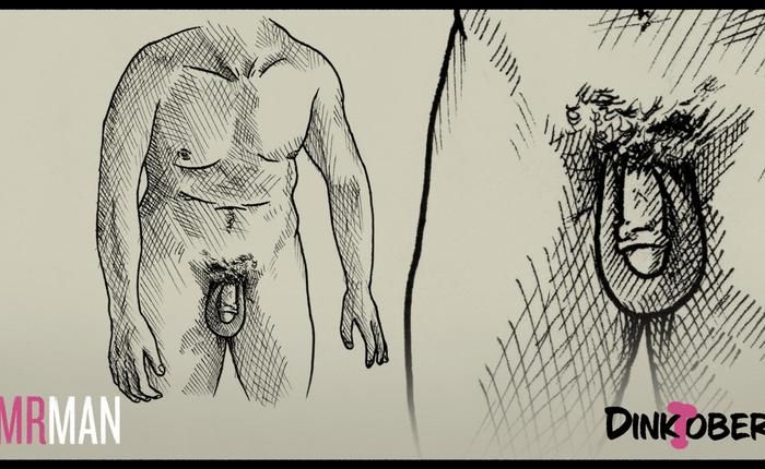 Dinktober 2025 Day 25: Guess The Celebrity Cock In Our Original Drawing!