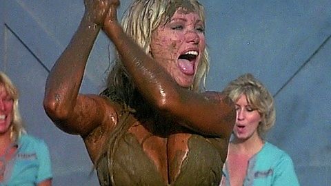 Pic: Angela Aames in The Lost Empire (1985)