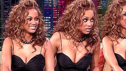 Pic: Tyra Banks in The Tonight Show with Jay Leno (1992)