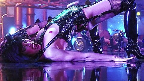 Pic: Elizabeth Berkley in Showgirls (1995)