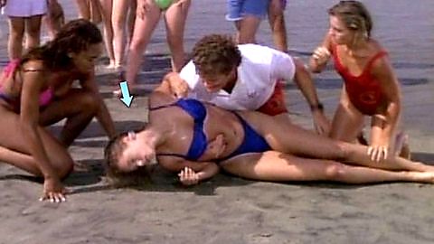Pic: Elizabeth Berkley in Baywatch (1989)